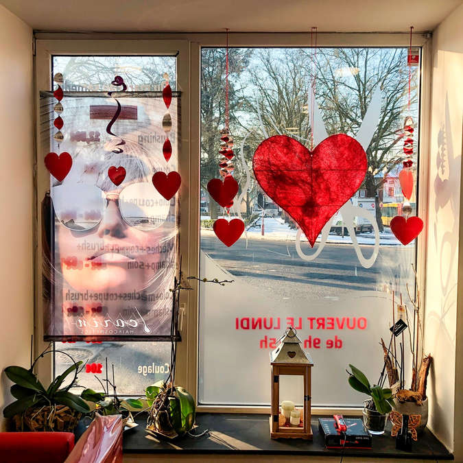 2D heart to hang – 65cm