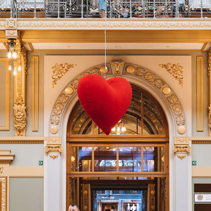 3D inflatable heart to hang – 200cm