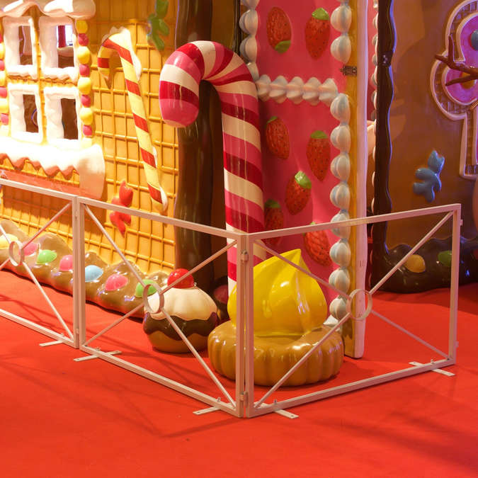 Barrière modulaire décorative 100cm