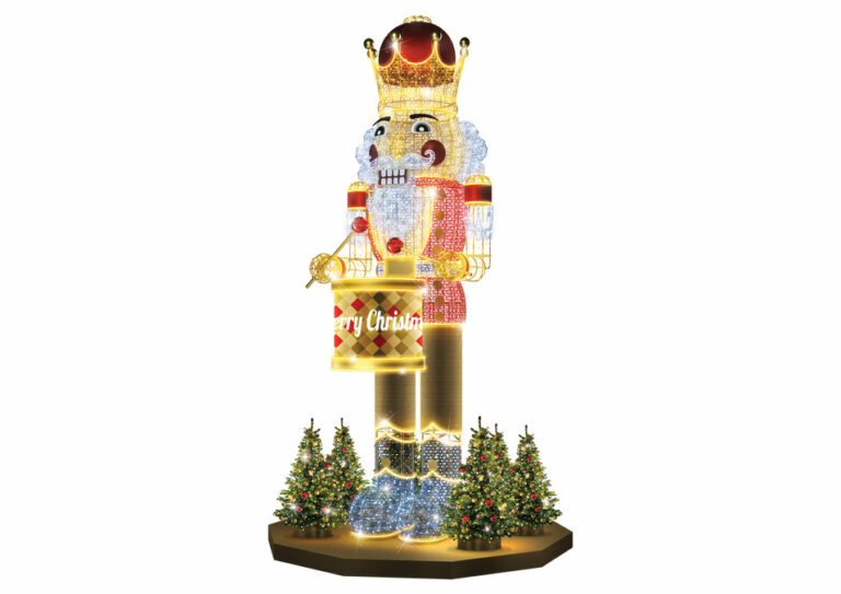 Nutcracker lumineux XXL 10 m